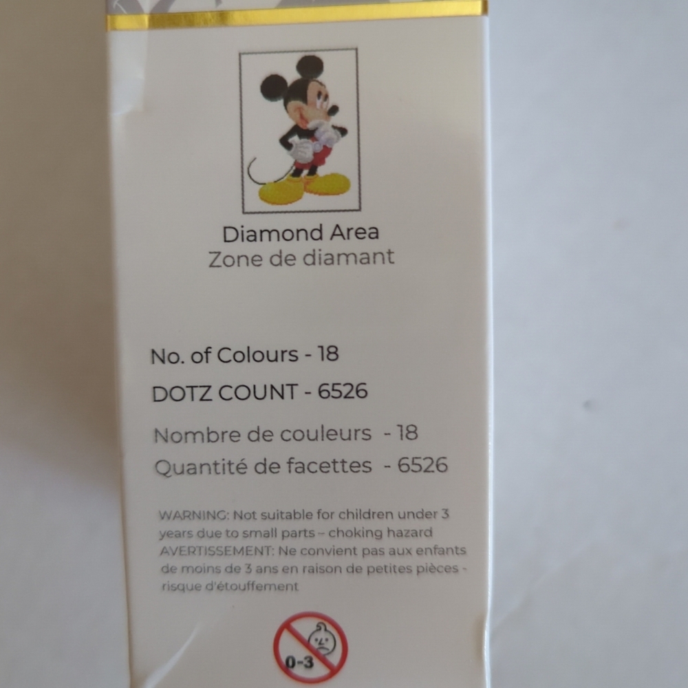 DIAMOND DOTZ Mickey Mouse Wonders Disney Diamond Painting Kit 12.20" x 16.93" - Picture 4 of 9